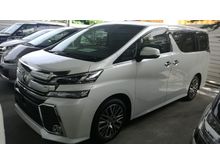 2016 TOYOTA VELLFIRE 3.5 ZG ZAG (FULLY LOADED) - UNREG 16 $ CLEARANCE SALES $ HURRY $ OFFER $