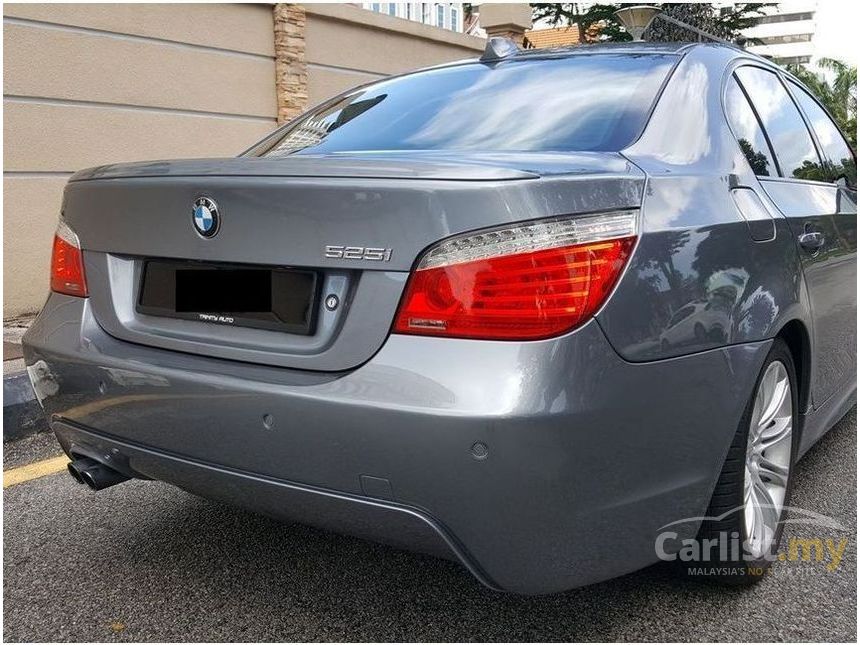 BMW 525i 2009 Sports 2.5 in Penang Automatic Sedan Grey 