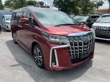 2021 Toyota Alphard 2.5 SC (RED COLOR) *6 Year Unlimited Mileage Warranty (Open Service)*