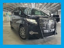 2016 Toyota Alphard 2.5 G SC UNREG 5 YEARS WARRANTY