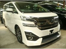2016 Toyota Vellfire 3.5 VL FULL SPEC