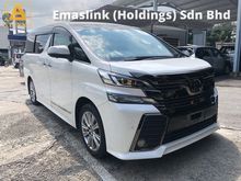2016 Toyota Vellfire 2.5 Golden Eyes 7seather 360view 2PD PowerBoot Keyless 7G