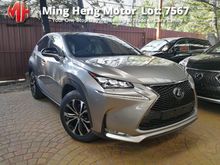 2015 Lexus NX200t 2.0 F Sport SUV -UNREG-