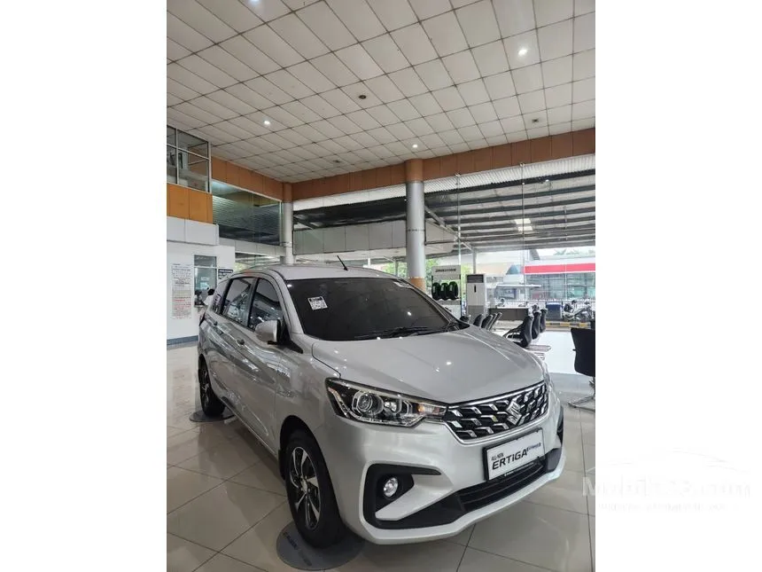 Jual Mobil Suzuki Ertiga 2024 GX Hybrid 1.5 di Banten Automatic MPV Silver Rp 227.000.000