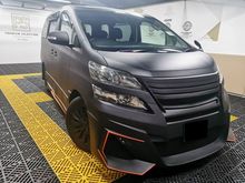 2010 Toyota Vellfire 3.5 V L Edition MPV FULL SPEC ALL BLACK INTERIOR TIP TOP CONDITION 1 VVIP OWNER CLEAN INTERIOR
