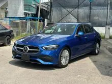 2022 Mercedes-Benz C180 1.5 Facelift AVANTGARDE S Colour Blue Rare Low Mileage Most Value Price