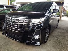 2016 Toyota Alphard 2.5 SC SUNROOF FULL LEATHER PRE CRASH UNREG