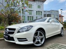 2012 Mercedes-Benz CLS350 3.5 AMG Coupe Reg.2013 White On Black Km40rb Sunroof PBD AirSus E.Start #AUTOHIGH #BEST OFFER