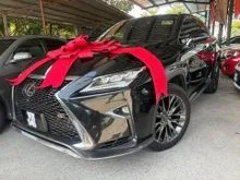 2018 Lexus RX 300 2.0 F Sport HUD PANAROMIC ROOF HARGA LELONG RX 300
