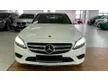 Used 2019 Mercedes-Benz C200 1.5 Avantgarde Sedan used W205 Facelift AMG Full LED headlight by Sime Darby Auto selection - Cars for sale