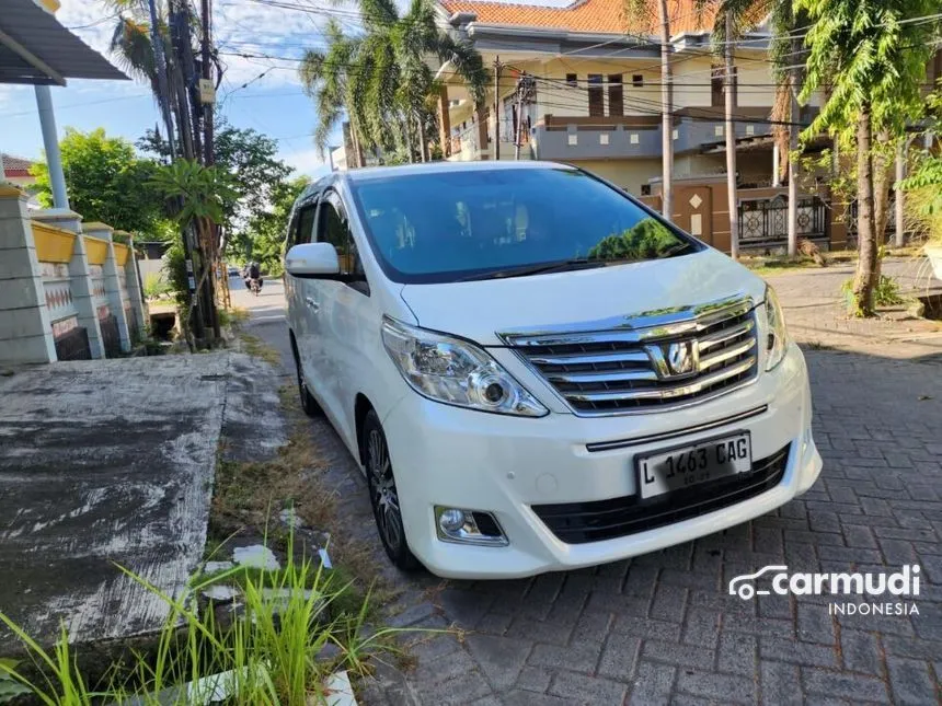 2012 Toyota Alphard G MPV