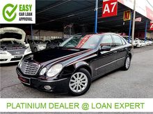 *LOCAL 2009/08* Mercedes-Benz E200 K (A) 1.8 W211 AVANTGARDE FULL SERVICE RECORD EASY LOAN 2009