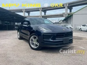 2023 Porsche Macan 2.0 T SUV / FULLY LOADED / AWD / DEEP BLUE COLOR / PANORAMIC / 360 CAMERA / BSM / LKA / SPORT CHRONO / FULL LEATHER / JAPAN / UNREG