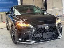 2024 Lexus RX 350 2.4T F-SPORT FOC 8YRS UNLIMITED MILEAGE WARRANTY
