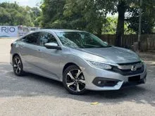2018 Honda Civic 1.5 TC-P Sedan - FREE WARRANTY