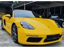 2017 Porsche MSIA 718 2.0 Boxster Convertible Warranty2024 PASM Sport Exhaust PDLS+ Chrono Bose cayman