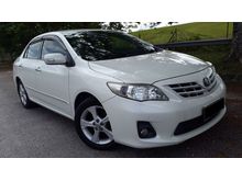 2012 Toyota COROLLA 1.8 ALTIS G FACELIFT (A)