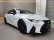 Recon [VALUE BUY] 2020 Lexus IS300 2.0 F Sport, Sport Plus Mode, Red Interior & Nappa Leather Seat, 18in Alloy Rim, Back Camera, F Sport Body Kits and MORE - Cars for sale