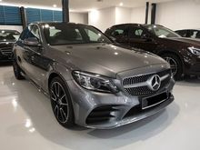 Pre Owned Car-Under warranty-Low mileage-2018 Mercedes-Benz C300 2.0 AMG Sedan