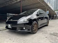 Toyota WISH 1.8 (A) Sunroof// Aero sport// Japan Import BARU// Full Spec