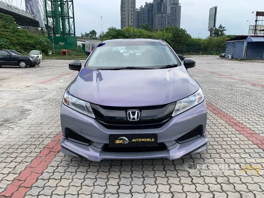 2016 Honda City E Sedan