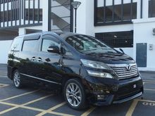 2011/15 Toyota Vellfire 2.4L (A) ZP MPV Power Boot Power Door Keyless Push Start 64K Mileage
