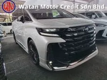 2025 Toyota Vellfire 2.4 Z Premier TURBO UNREG,FULLSPEC,ORI MODELLISTA,JBL THEATER,SIDE STEP,HUD,BSM,DIM,360 CAM,AIRCON SEATS & ETC,FREE WARRANTY &GIF
