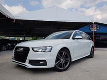 2013 Audi A4 WAGON 2.0 TFSI Quattro S Line Sedan*PUSH START*SEMI LEATHER*TRUSTED DEALER* CALL FOR MORE DEALS