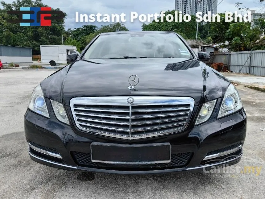 2011 Mercedes-Benz E200 CGI Elegance Sedan