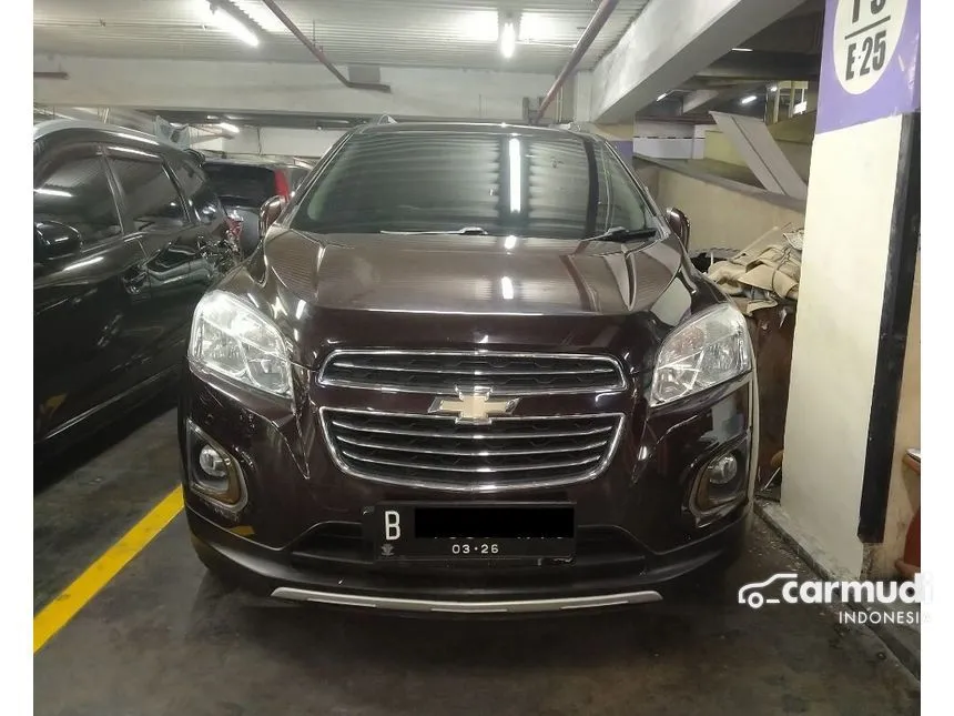 Jual Mobil Chevrolet Trax 2016 LTZ 1.4 di DKI Jakarta Automatic SUV Coklat Rp 138.000.009