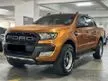 Used FORD RANGER 3.2 WILDTRAK FACELIFT (a) 4WD, HIGH RIDER, ELECTRIC SEAT, WILDTRAK SEAT, REVERSE CAMERA, TOUCH SCREEN PLAYER