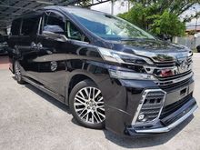 2016 Toyota Vellfire 2.5 ZG SUNROOF MODELLISTA UNREG