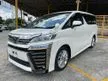 Recon 2018 Toyota Vellfire 2.5 Z G Edition (A) -UNREG- - Cars for sale