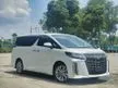 Recon 2021 Toyota Alphard 2.5 S Type Gold 6k Mileage Grade 5A 3 Eyes Led