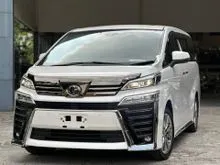 2020 Toyota Vellfire 2.5 Z Golden Eye ROOF MONITOR OFFER FREE WARRANTY