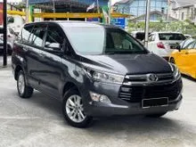 2018 Toyota Innova 2.0 G MPV - TOYOTA SERVICE RECORD / 1 YEAR WARRANTY