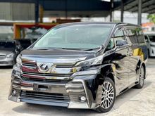2016 Toyota Vellfire 2.5 ZG Spec Toyota Maker Tv Rear Monitor SunRoof Unregistered 5 Years Warranty