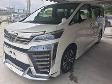 VALUEBUY VELLFIRE ZG White DIM PILOTSEAT 2ROOFS - 5 YEARS WARRANTY