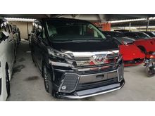 2016 Toyota Vellfire 2.5 ZG UNREG.