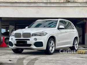 2017 BMW X5 2.0 xDrive40e M Sport SUV SUPER LOW MILEAGE 37K MILES ONLY ONE DOCTOR OWNER F/LON OTR FREE WARRANTY FREE TINTED YEAR END MURAH JUAL
