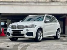 2017 BMW X5 2.0 xDrive40e M Sport SUV SUPER LOW MILEAGE 37K MILES ONLY ONE DOCTOR OWNER F/LON OTR FREE WARRANTY FREE TINTED YEAR END MURAH JUAL