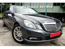 2011 Mercedes Benz E200 1.8 (A) CGI AVANTGARDE 7 SPEED E250