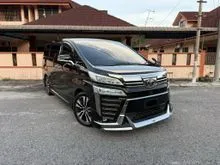 2018 Toyota Vellfire 2.5 ZA MPV MONTHLY 1599 NEW CAR CONDITION