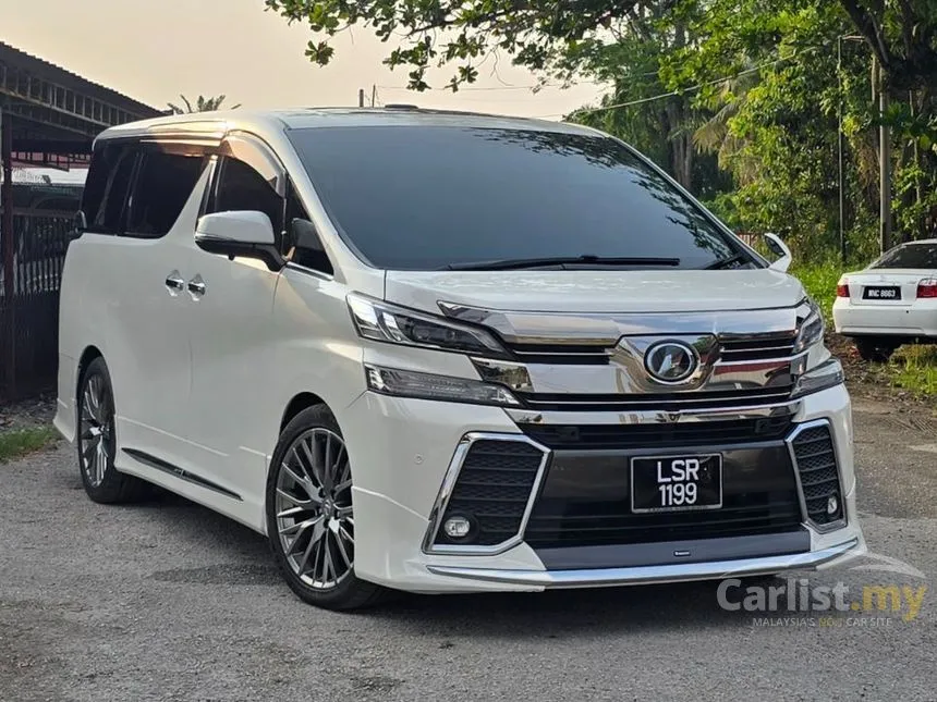 2016 Toyota Vellfire ZG MPV