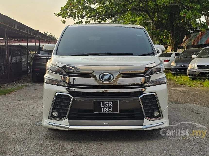 2016 Toyota Vellfire ZG MPV