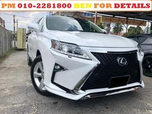 2011 Lexus RX350 3.5 IDRIVE PW ROOF PANA ROOF 1 OWNER YR MADE 2009 SUROUND CAM