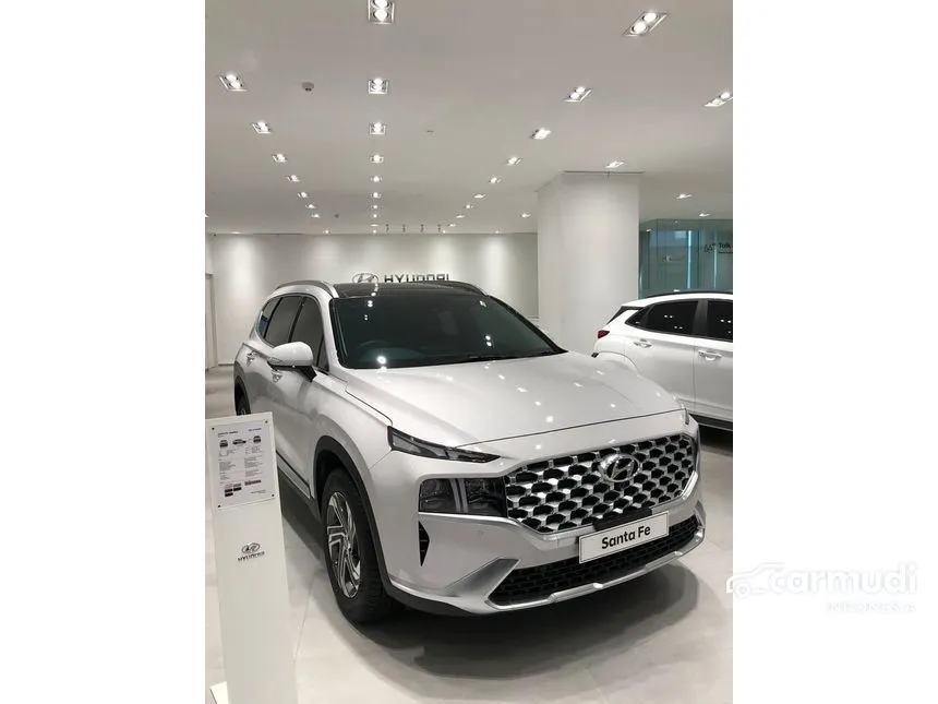 Jual Mobil Hyundai Santa Fe 2024 CRDi Prime 2.2 di DKI Jakarta Automatic SUV Silver Rp 607.200.000