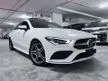 Recon 2019 Mercedes-Benz CLA250 2.0 4MATIC Coupe AMG P/Roof 4-Camera RED Leather GRADE 5/A Low Mileage 18k KM Only - Cars for sale