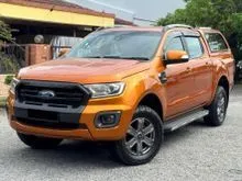 2019 Ford Ranger 2.0 Wildtrak High Rider Dual Cab Pickup / WARRANTY FREE / FULL LEATHER SEAT / REVERSE CAMERA / CRUISE CONTROL / 1 ELEKTRONIK SEAT