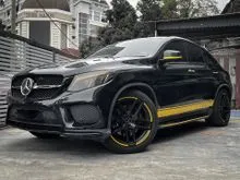 2017 Mercedes-Benz AMG GLE43 3.0 Coupe/ V6 Bi-Turbo AMG Engine (M276)/367 Hp/520 Nm/Panoramic Roof/Harmon Kardon Sound System/360 Surround Camera/BSM